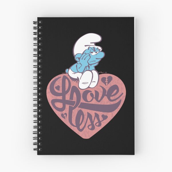 Item preview, The Smurfs Valentine's Day Grouchy Smurf Love Less Vintage Essential  designed and sold by circliqueart.
