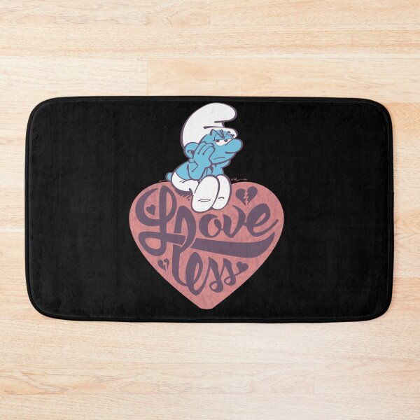 Item preview, The Smurfs Valentine's Day Grouchy Smurf Love Less Vintage Essential  designed and sold by circliqueart.