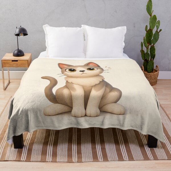 Item preview, Cute curious grey cat cartoon designed and sold by wonghong.