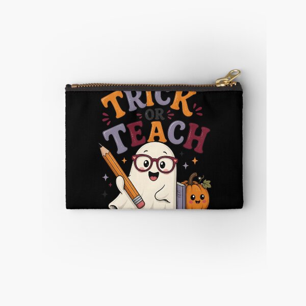 Item preview, Trick Or Teach Ghost Cute Spooky Teacher School designed and sold by KristenosNehk.