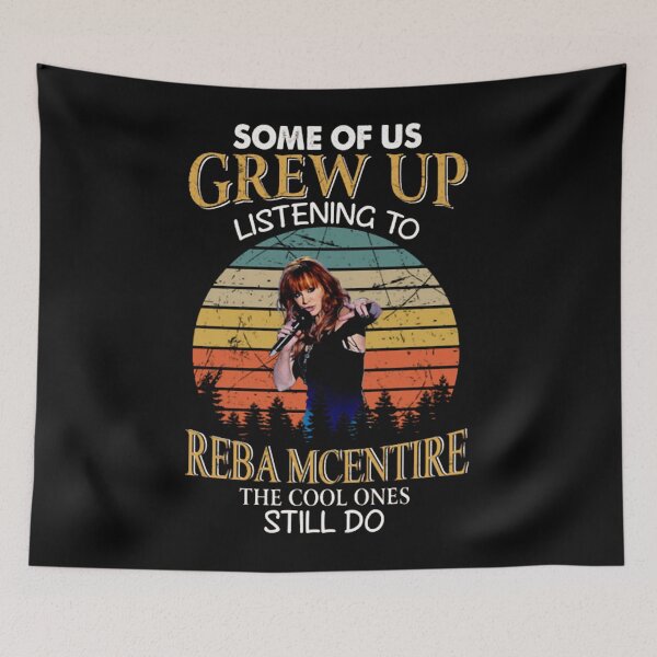 Item preview, Some Of Us Grew Up Listening To Reba Mcentire The Cool Ones Still Do Vintage  designed and sold by Jessicalcl.