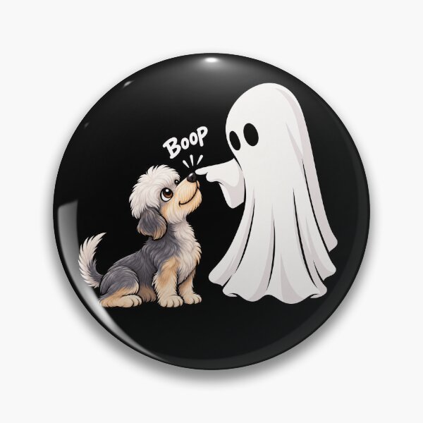 Item preview, Funny Ghost Dandie Dinmont Terrier Dog Boop Halloween Design Mom Dad designed and sold by rafaeltto.