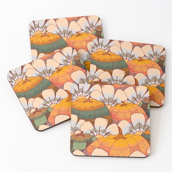 Item preview, Pumpkin and flowers designed and sold by Swadeillustrations.