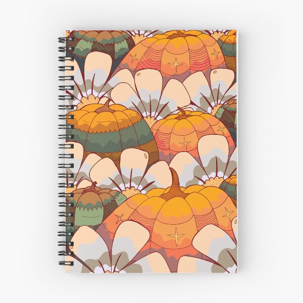 Item preview, Pumpkin and flowers designed and sold by Swadeillustrations.