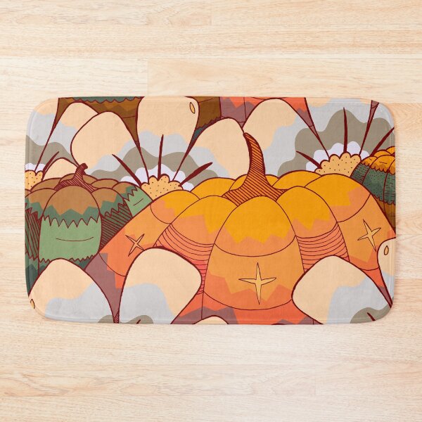 Item preview, Pumpkin and flowers designed and sold by Swadeillustrations.