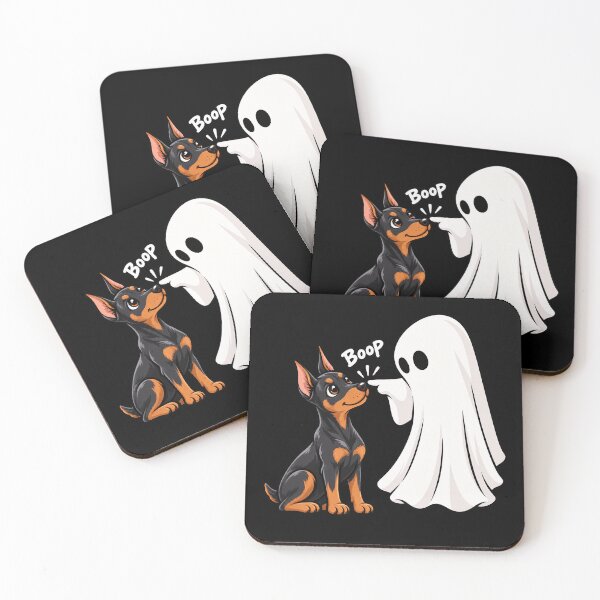 Item preview, Funny Ghost Doberman Pinscher Dog Boop Halloween Design Mom Dad designed and sold by rafaeltto.