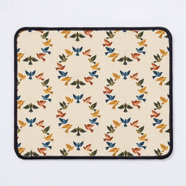 Item preview, Flock Twelve – Mid Century Bird Wall Clock designed and sold by astersgraphics.