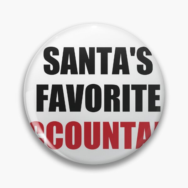 Item preview, Santas Favorite Accountant Christmas Shirt designed and sold by Alphakenon.