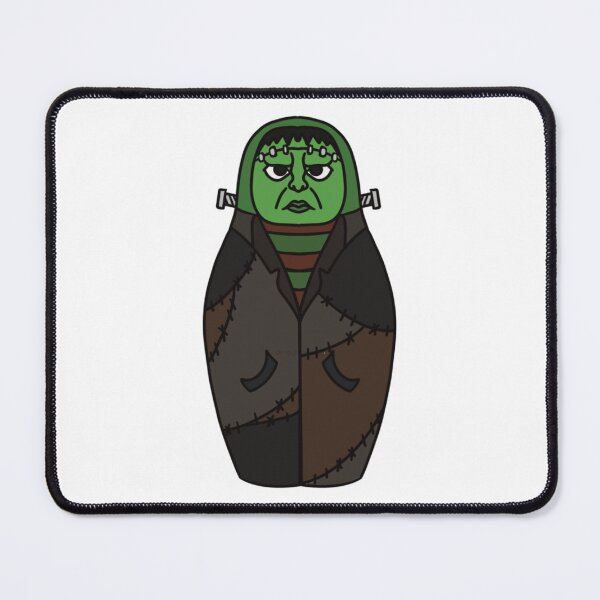 Item preview, Frankenstein Monster Retro Cartoon Nesting Doll designed and sold by SleepyKitties90.