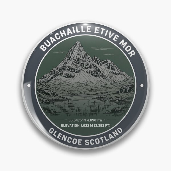 Item preview, Buachaille Etive Mor Glencoe Scotland Mountain Hiking designed and sold by jeshands.