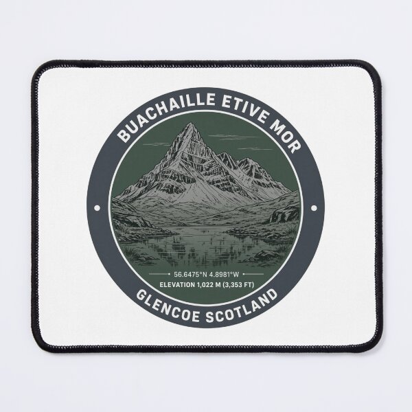 Item preview, Buachaille Etive Mor Glencoe Scotland Mountain Hiking designed and sold by jeshands.