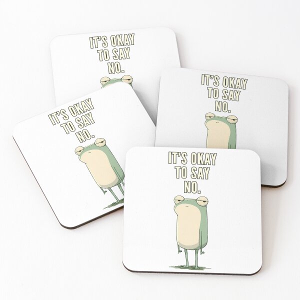 Item preview, Frog Saying It's Okay To Say No designed and sold by 123Long.