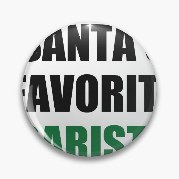 Item preview, Santas Favorite Barista Christmas Shirt designed and sold by Alphakenon.