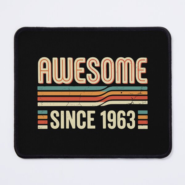 Item preview, Awesome Since 1963 Sixty Birthday Born In 1963 Vintage designed and sold by SofiBlair.