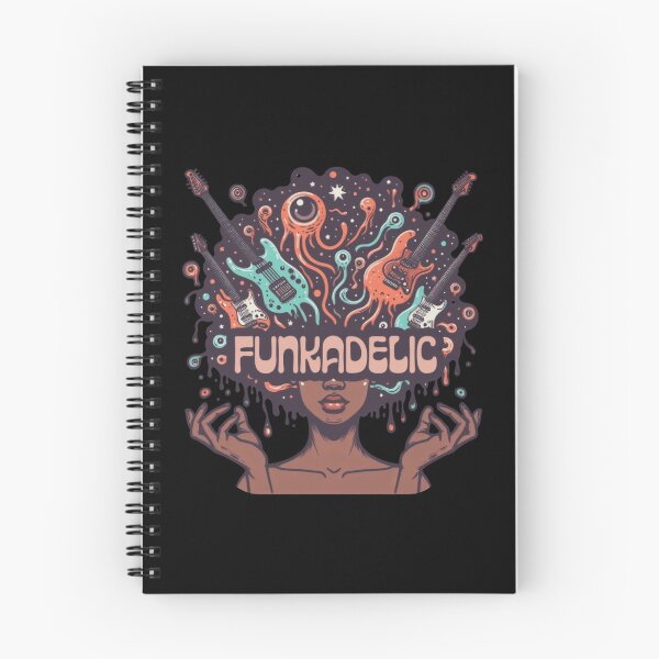 Item preview, Funkadelic Psychedelic Cosmic Guitar Collage Design designed and sold by SleepyKitties90.