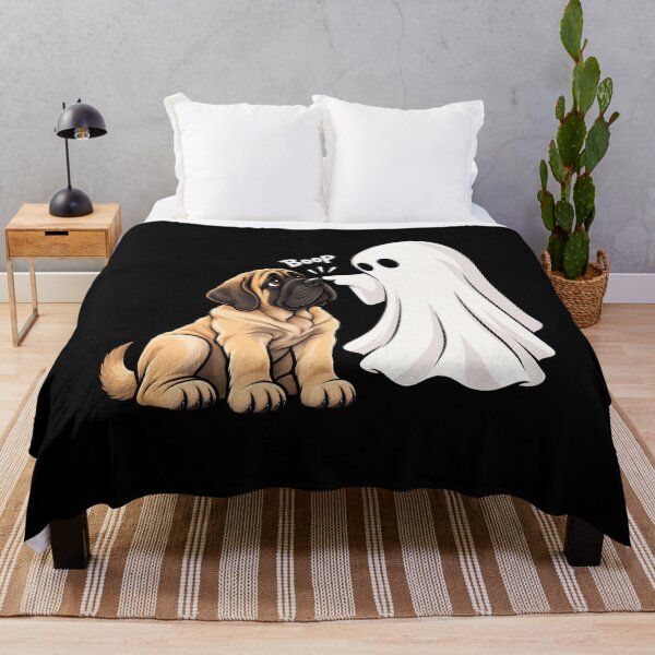 Item preview, Funny Ghost English Mastiff Dog Boop Halloween Design Mom Dad designed and sold by rafaeltto.
