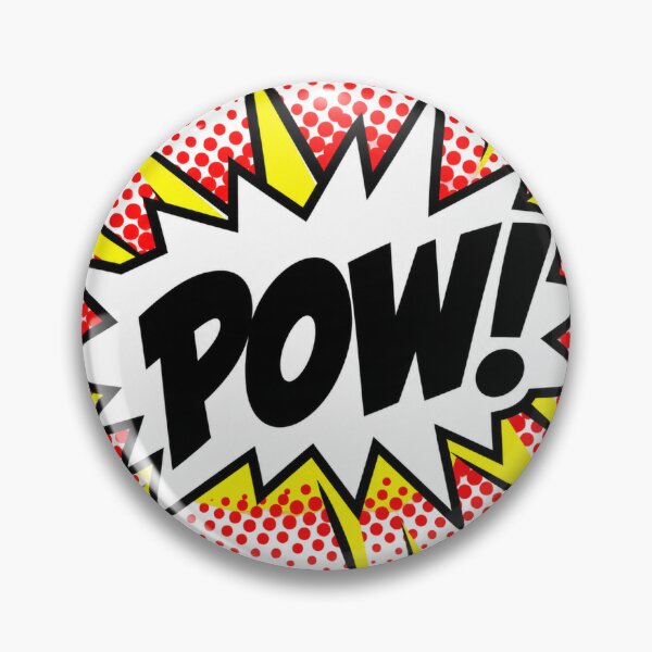 Item preview, POW! Retro Pop Art Comic Burst designed and sold by PICARDDIGITAL.