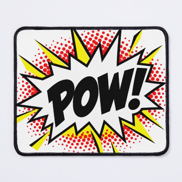 Item preview, POW! Retro Pop Art Comic Burst designed and sold by PICARDDIGITAL.