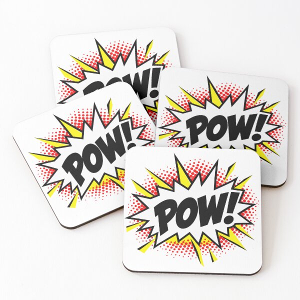 Item preview, POW! Retro Pop Art Comic Burst designed and sold by PICARDDIGITAL.
