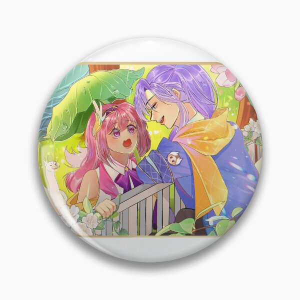 Item preview, kawaii couple meeting designed and sold by Zoevyyart.