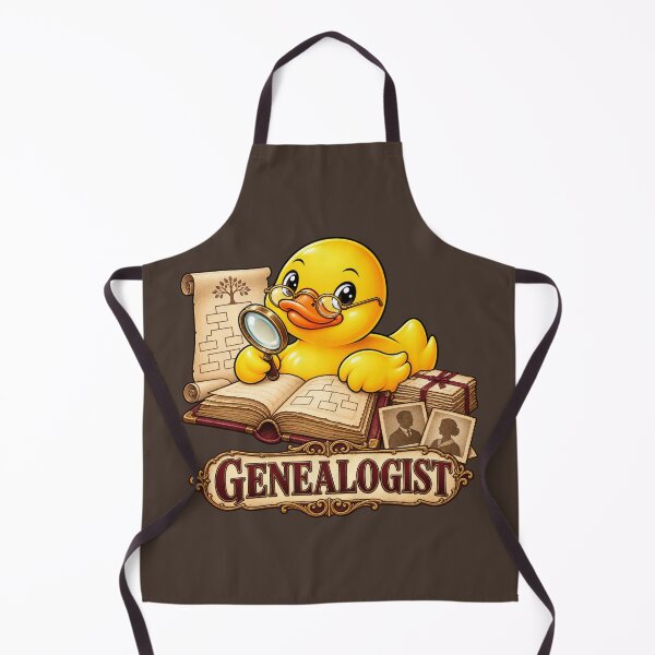 Item preview, Genealogist Rubber Duck Family History Character designed and sold by BROHLine Studio.