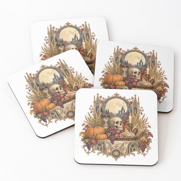 Item preview, Thanksgiving Gothic Harvest Illustration designed and sold by medicalkinoko.