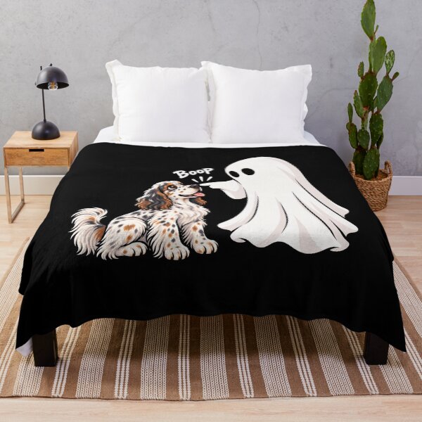 Item preview, Funny Ghost English Setter Dog Boop Halloween Design Mom Dad designed and sold by rafaeltto.