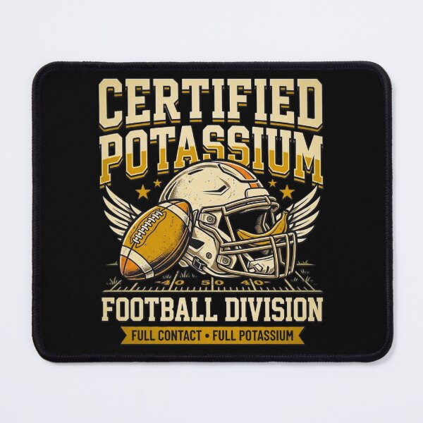 Item preview, Certified Potassium Football Division Full Contact Full Potassium Funny Banana Helmet Design designed and sold by 519xdesign.