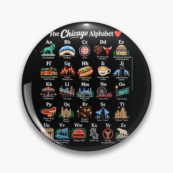 Item preview, Chicago Alphabet designed and sold by CMooreWorx.