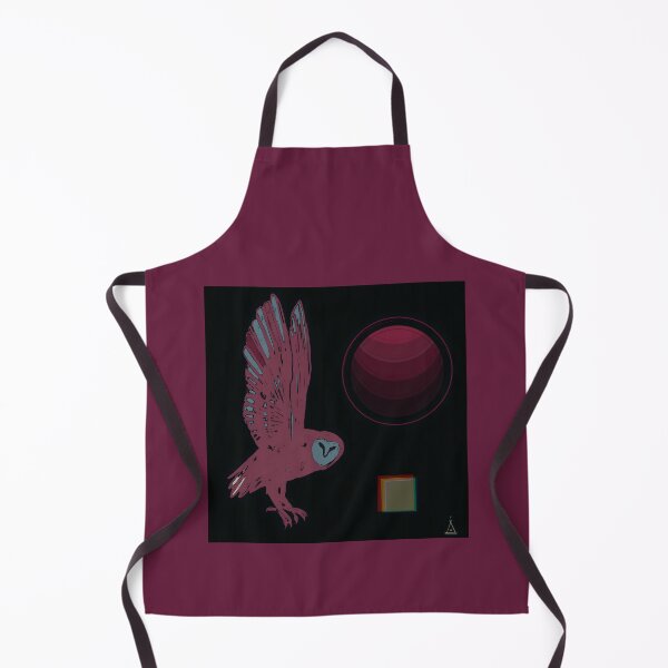 Item preview, Glitch Owl — Crimson Orbit No. 01 designed and sold by MikZviagin.