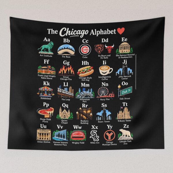 Item preview, Chicago Alphabet designed and sold by CMooreWorx.