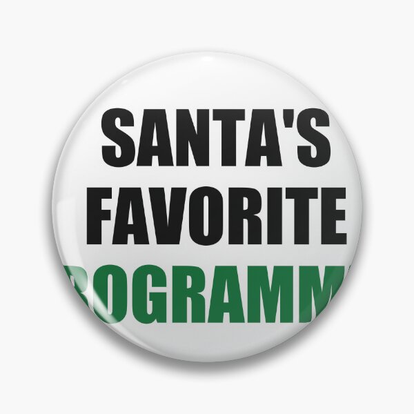 Item preview, Santas Favorite Programmer Christmas Shirt designed and sold by Alphakenon.