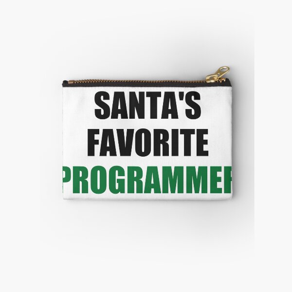 Item preview, Santas Favorite Programmer Christmas Shirt designed and sold by Alphakenon.
