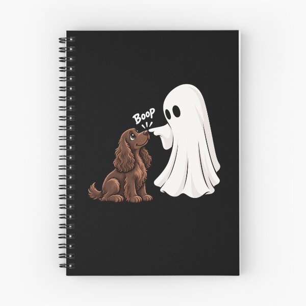 Item preview, Funny Ghost Field Spaniel Dog Boop Halloween Design Mom Dad designed and sold by rafaeltto.