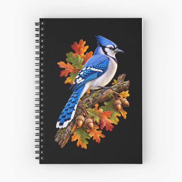 Item preview, Blue Jay Perched on Oak Branch designed and sold by RockitBaby.