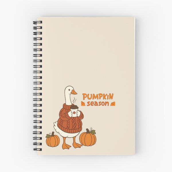 Item preview, Pumpkin Season Cute Goose in Cable Knit Sweater designed and sold by Kriz-Kove.