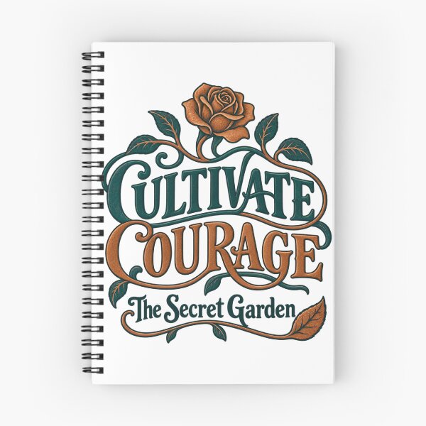 Item preview, The Secret Garden – Cultivate Courage designed and sold by Fenay Designs.
