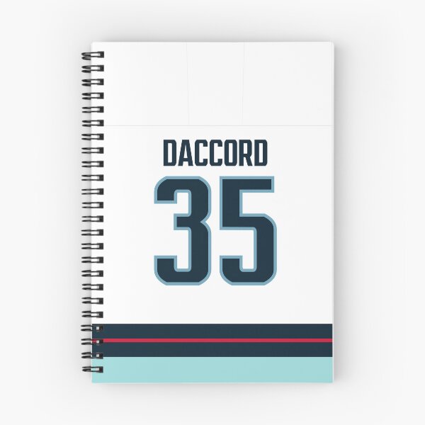 Item preview, Seattle Kraken Joey Daccord Away Jersey Back Phone Case designed and sold by IAmAlexaJericho.