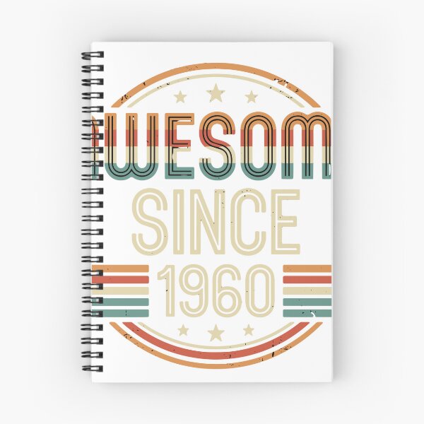 Item preview, Awesome Since 1960 Vintage Birthday Idea For Men Women designed and sold by SofiBlair.