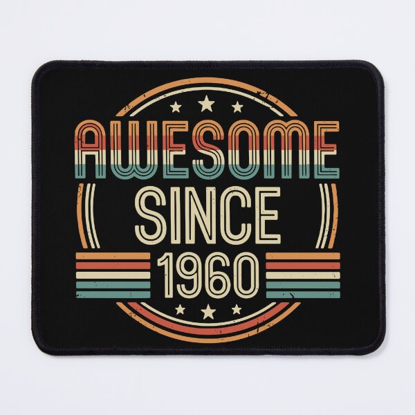 Item preview, Awesome Since 1960 Vintage Birthday Idea For Men Women designed and sold by SofiBlair.