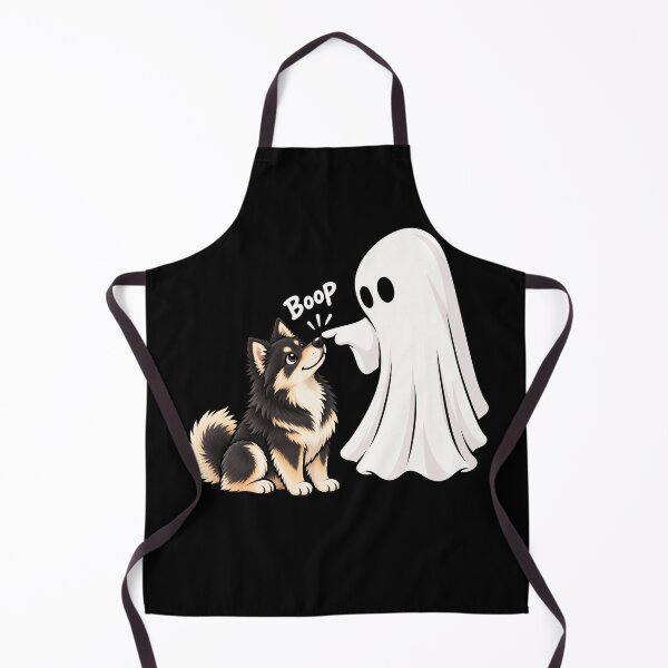 Item preview, Funny Ghost Finnish Lapphund Dog Boop Halloween Design Mom Dad designed and sold by rafaeltto.
