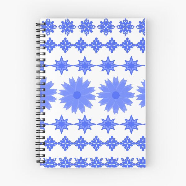 Item preview, Blue Porcelain Floral Ornament and Decorative Border Pattern Set designed and sold by Ei-Ei.