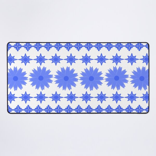 Item preview, Blue Porcelain Floral Ornament and Decorative Border Pattern Set designed and sold by Ei-Ei.