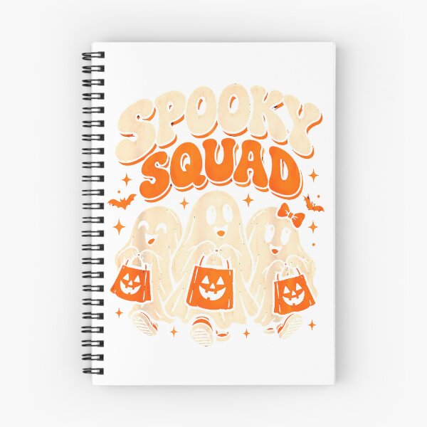Item preview, Spooky Squad Halloween Ghosts Trick or Funny T-Shirt designed and sold by Badriiiii.