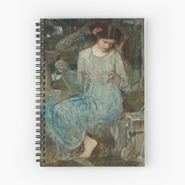 Item preview, The Necklace (1909) - John William Waterhouse designed and sold by SALON DES ARTS.