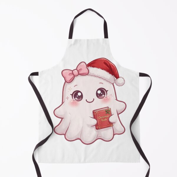 Item preview, Cute Christmas pink ghost designed and sold by priyankajustine.