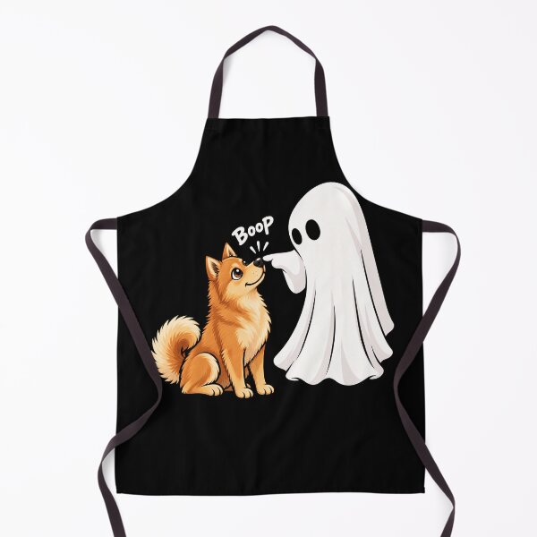 Item preview, Funny Ghost Finnish Spitz Dog Boop Halloween Design Mom Dad designed and sold by rafaeltto.
