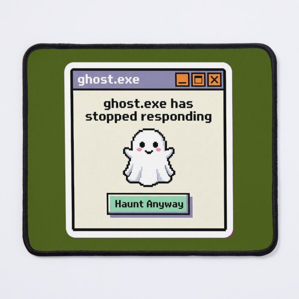 Item preview, Ghost.exe Has Stopped Responding - Funny Halloween Ghost designed and sold by Ridahh.