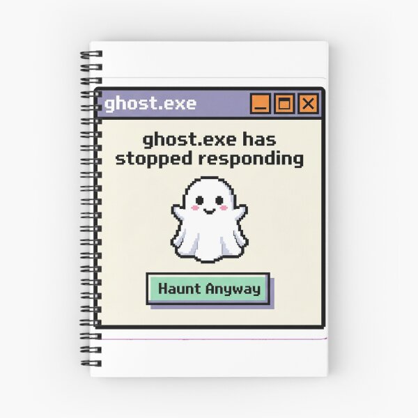 Item preview, Ghost.exe Has Stopped Responding - Funny Halloween Ghost designed and sold by Ridahh.