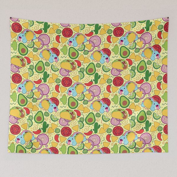 Item preview, hugadino Taco Pattern, Dinosaur, Dino designed and sold by hugadino.
